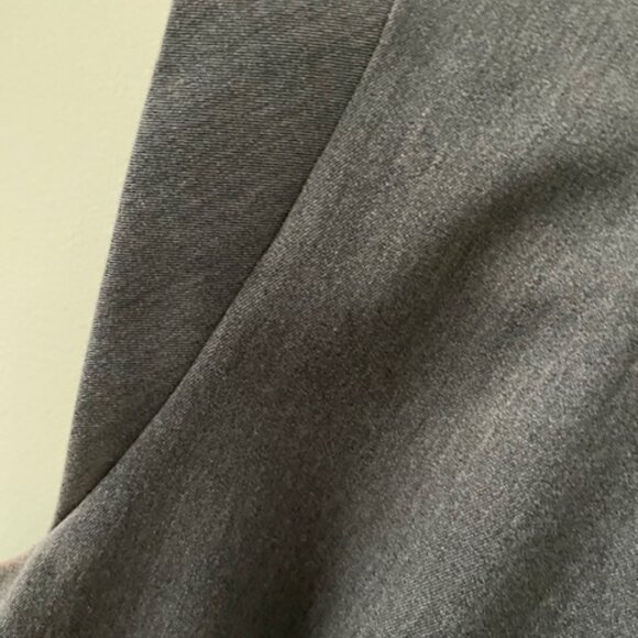 Planet - sheath dress  - gray -waisted  - cap sleeves -size 12 - Picture 6 of 8